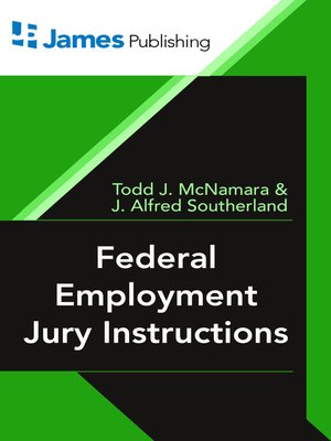 cover image of Federal Employment Jury Instructions
